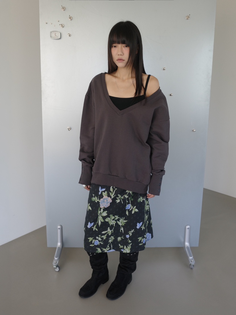 MORE THAN-P東大門實拍26秋冬新品人氣推薦半身裙中短裙MORE THAN半身裙/中短裙