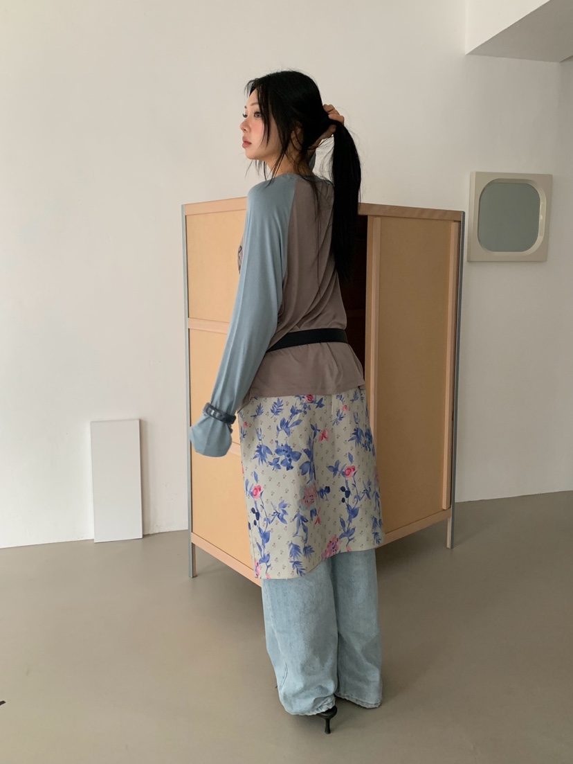 MORE THAN-P東大門實拍26秋冬新品人氣推薦半身裙中短裙MORE THAN半身裙/中短裙