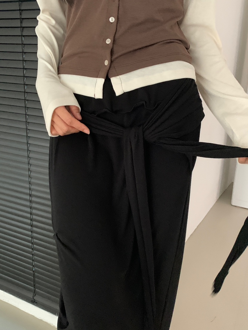 MORE THAN-P韓國直郵女士新款熱賣休閑人氣推薦真品長裙MORE THAN長裙