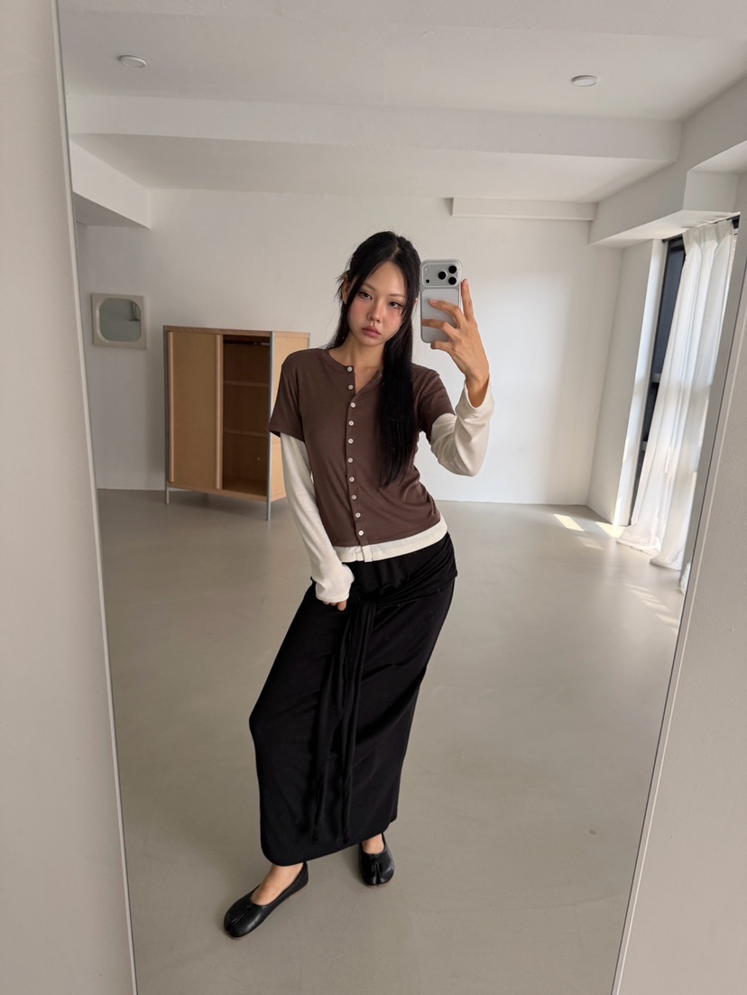 MORE THAN-P韓國直郵女士新款熱賣休閑人氣推薦真品長裙MORE THAN長裙
