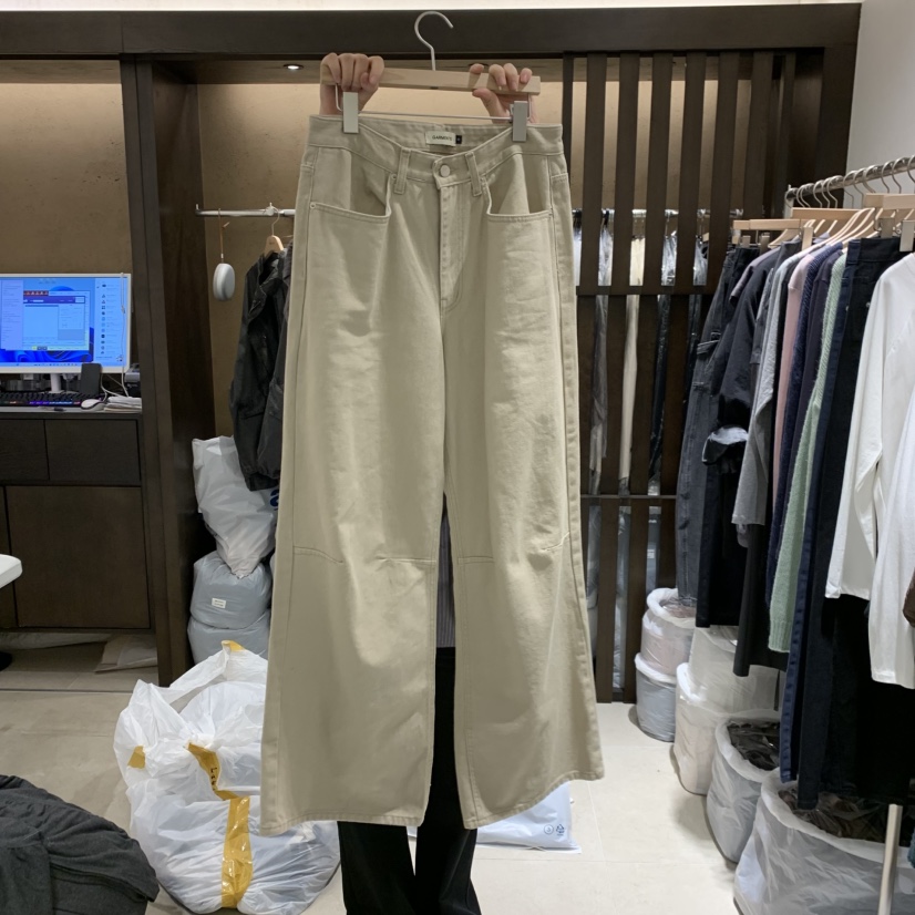 RAWROW東大門實拍女士新品真品推薦休閑人氣時尚熱賣牛仔褲RAWROW牛仔褲圖色1