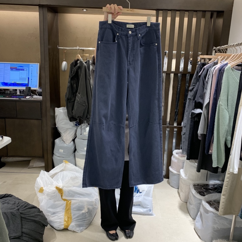 RAWROW東大門實拍女士新品真品推薦休閑人氣時尚熱賣牛仔褲RAWROW牛仔褲圖色2