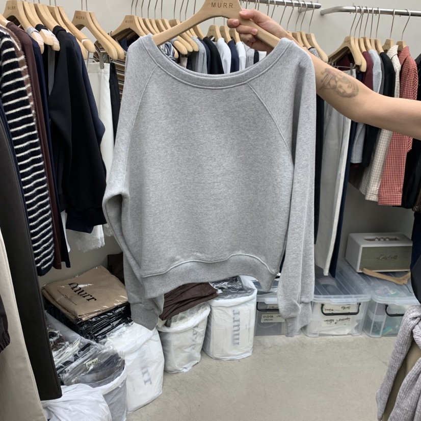 MURR東大門實拍女裝新品推薦休閑真品熱賣人氣時尚衛衣MURR衛衣圖色1