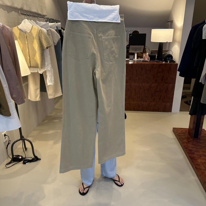 OBJET/LOVEUSU東大門實拍女裝新款真品人氣推薦熱賣休閑褲OBJET/LOVEUSU休閑褲
