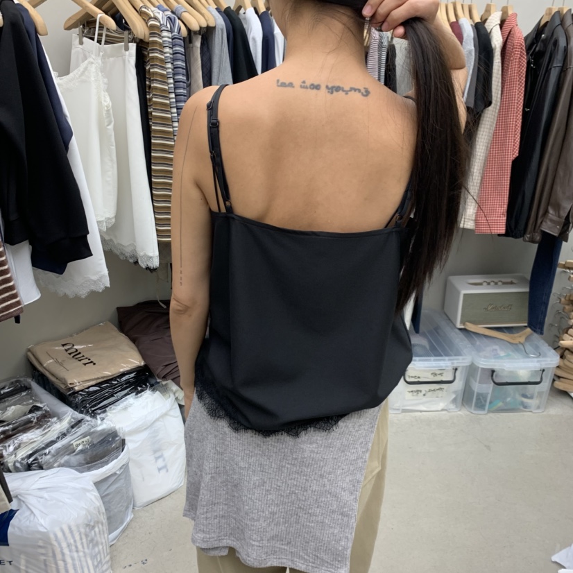MURR東大門直郵女士新品時尚推薦熱賣真品吊帶背心蕾絲無袖MURR吊帶/背心