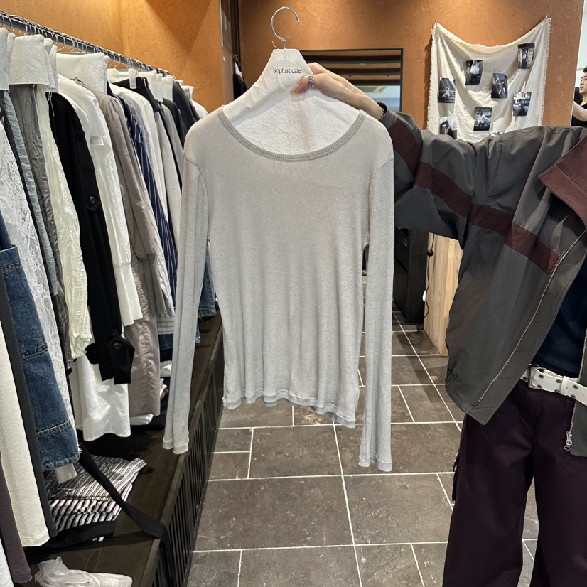 SOPHISTICATE東大門代購26秋季新品推薦真品熱賣休閑長袖T恤SOPHISTICATE長袖T恤圖色5