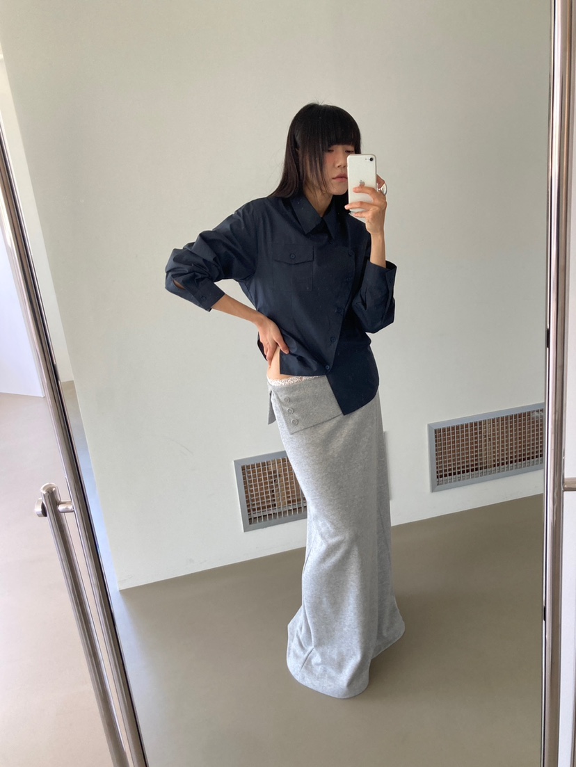 MORE THAN-P東大門實拍26秋季新品休閑推薦真品襯衫蕾絲衫MORE THAN襯衫/蕾絲衫