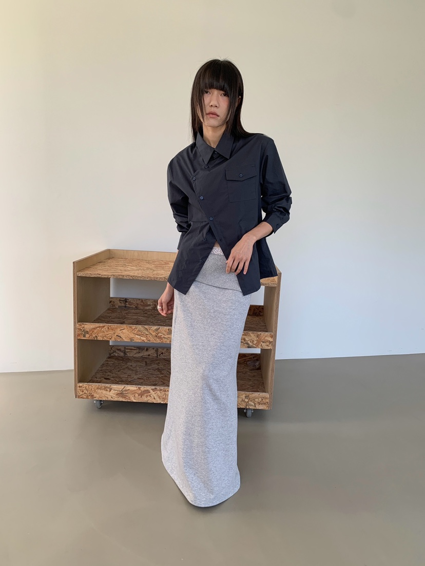 MORE THAN-P東大門實拍26秋季新品休閑推薦真品襯衫蕾絲衫MORE THAN襯衫/蕾絲衫