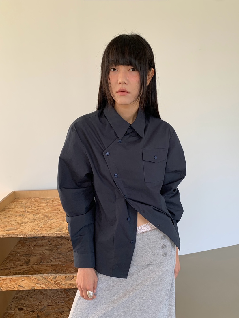MORE THAN-P東大門實拍26秋季新品休閑推薦真品襯衫蕾絲衫MORE THAN襯衫/蕾絲衫