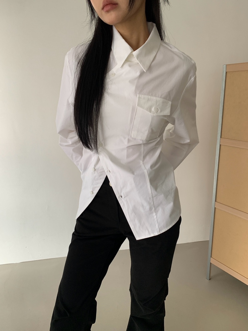 MORE THAN-P東大門實拍26秋季新品休閑推薦真品襯衫蕾絲衫MORE THAN襯衫/蕾絲衫