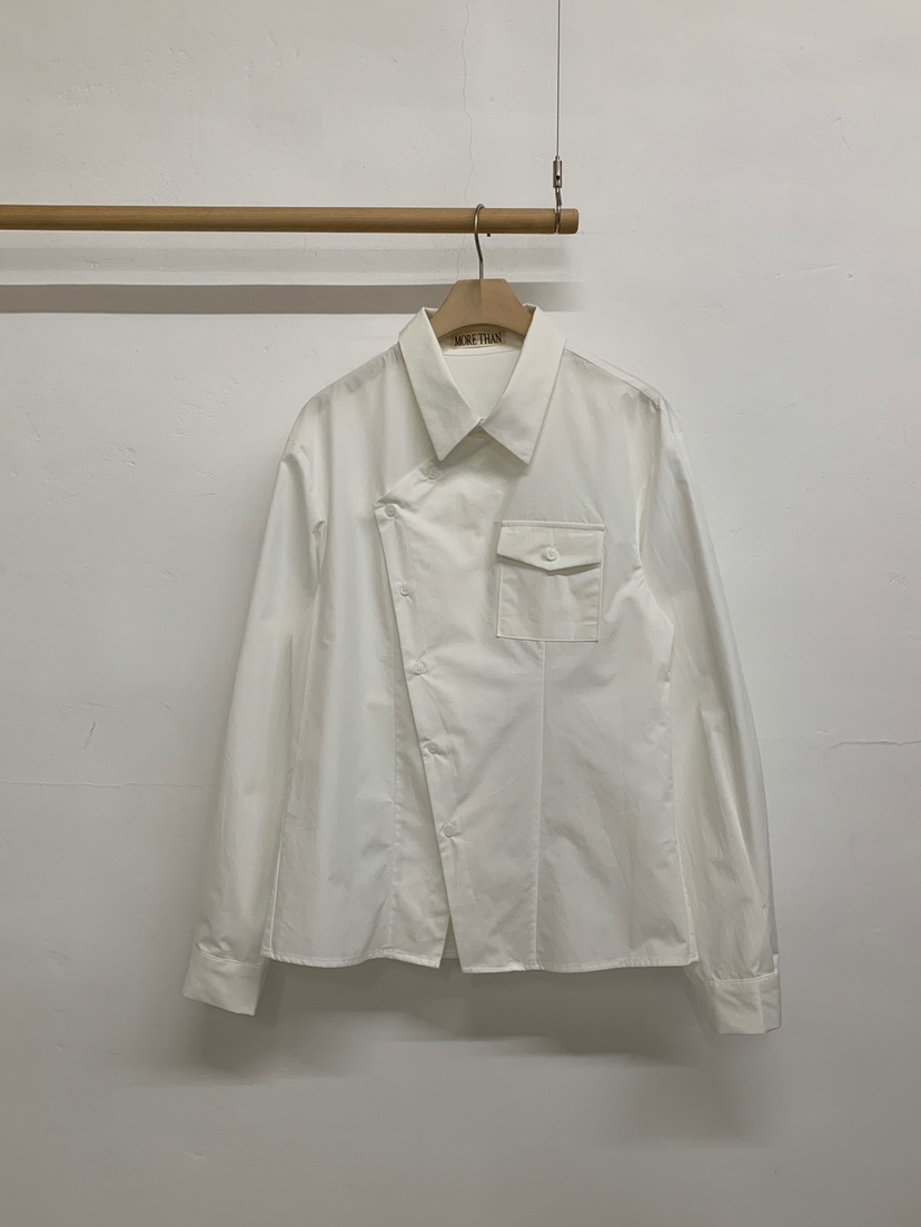 MORE THAN-P東大門實拍26秋季新品休閑推薦真品襯衫蕾絲衫MORE THAN襯衫/蕾絲衫圖色1