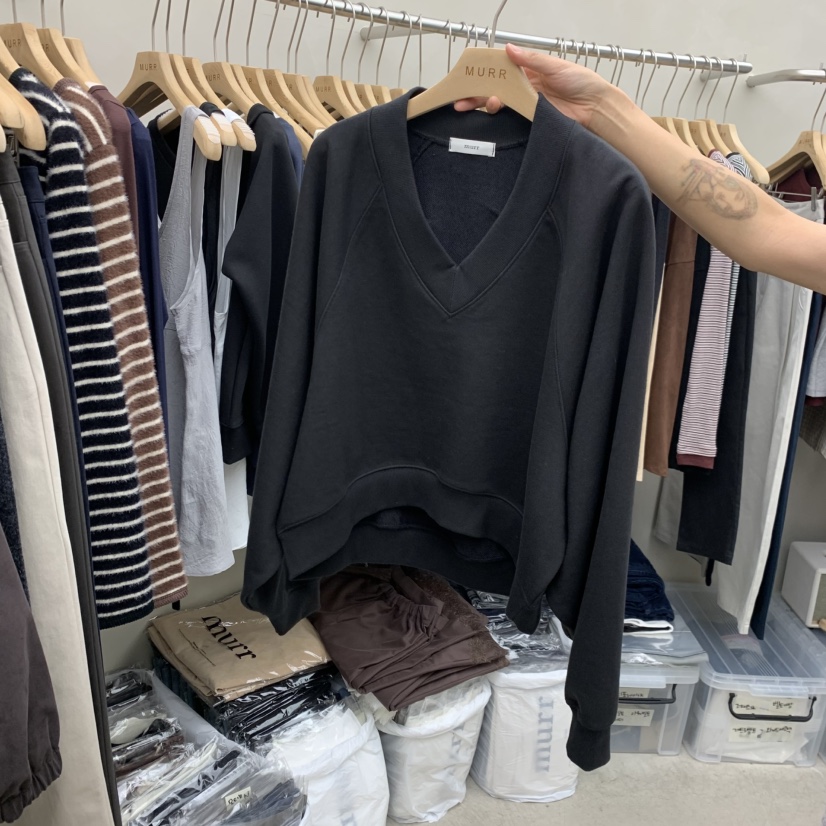 MURR韓國直郵女士新品人氣時尚休閑熱賣推薦真品衛衣MURR衛衣圖色1