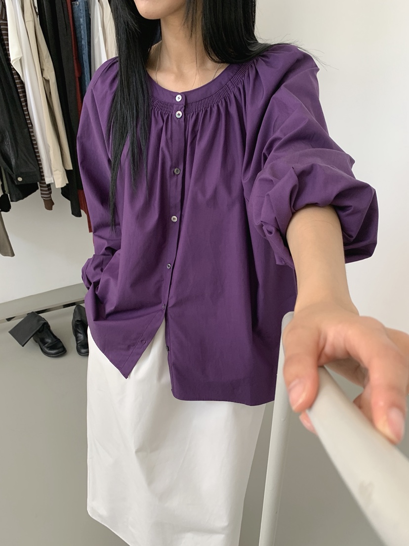 VERNIMENT韓國直郵26秋冬新品人氣真品熱賣推薦襯衫蕾絲衫VERNIMENT襯衫/蕾絲衫