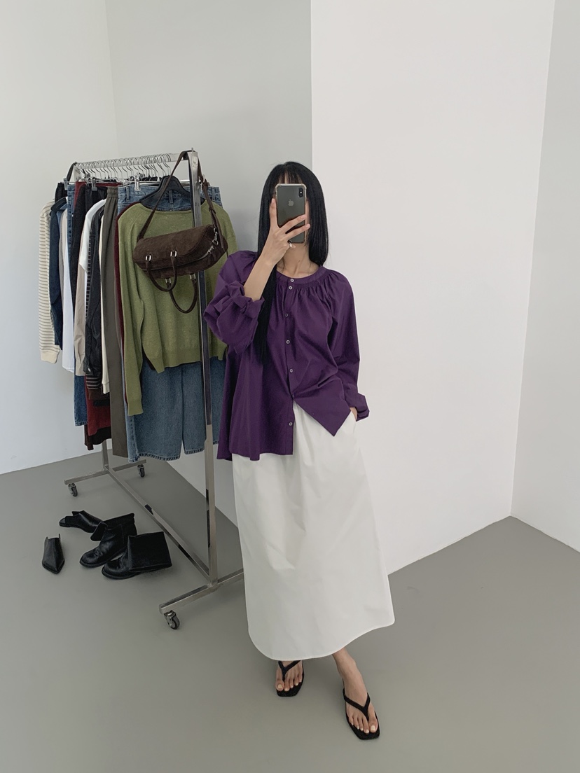 VERNIMENT韓國直郵26秋冬新品人氣真品熱賣推薦襯衫蕾絲衫VERNIMENT襯衫/蕾絲衫