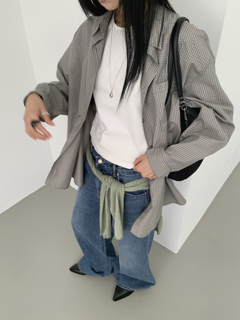 VERNIMENT韓國代購26秋冬新品推薦時尚熱賣真品襯衫蕾絲衫VERNIMENT襯衫/蕾絲衫