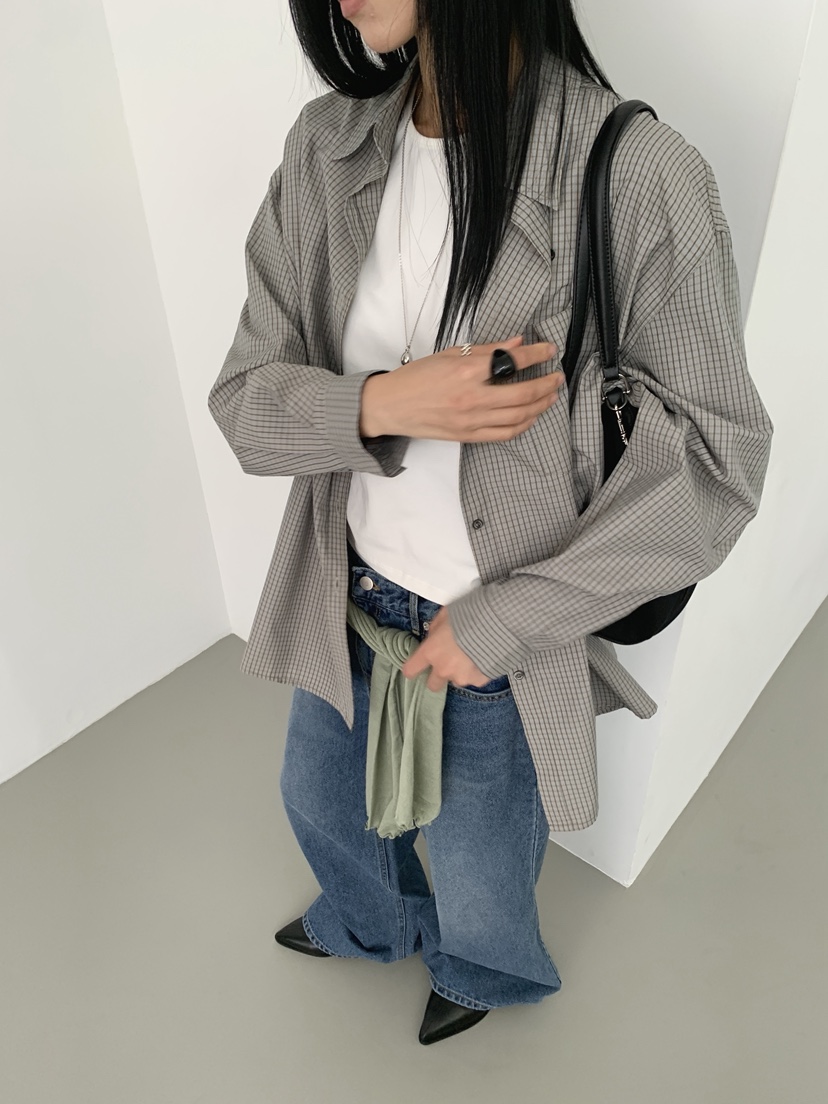 VERNIMENT韓國代購26秋冬新品推薦時尚熱賣真品襯衫蕾絲衫VERNIMENT襯衫/蕾絲衫
