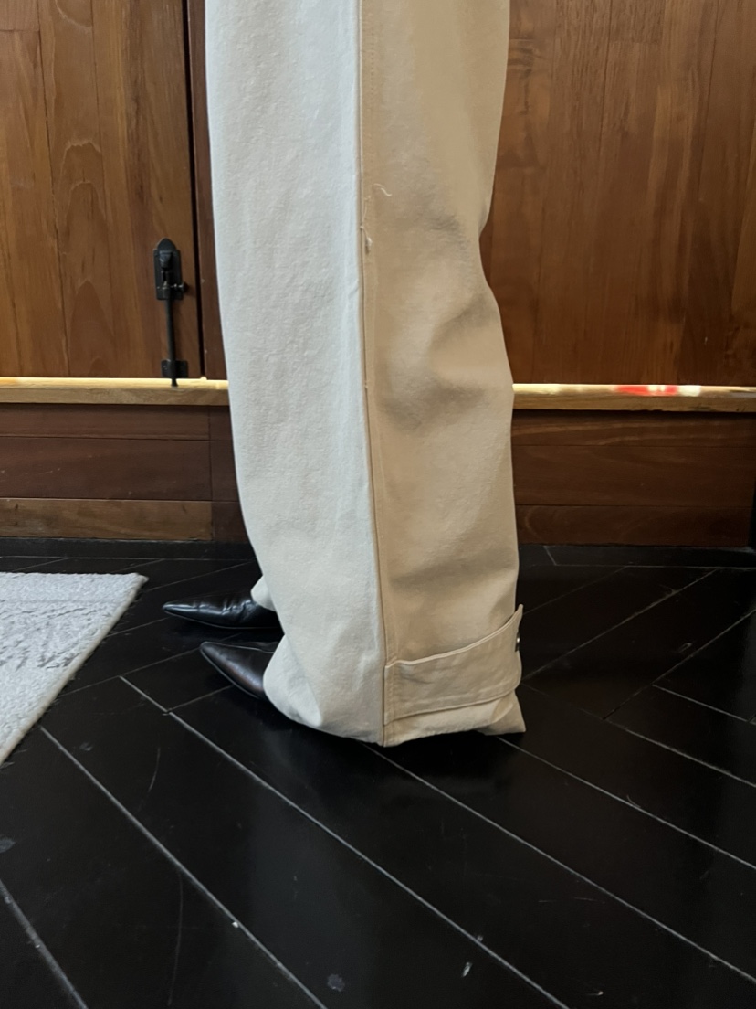 ME MO東大門代購26秋季新品人氣休閑褲不含腰帶工裝褲拉鏈ME MO休閑褲