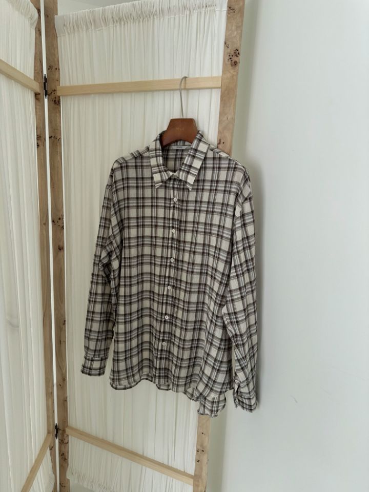 MARE韓國直郵女裝新品時尚人氣休閑真品熱賣襯衫蕾絲衫格子MARE襯衫/蕾絲衫