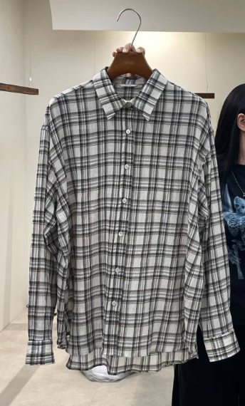 MARE韓國直郵女裝新品時尚人氣休閑真品熱賣襯衫蕾絲衫格子MARE襯衫/蕾絲衫圖色2