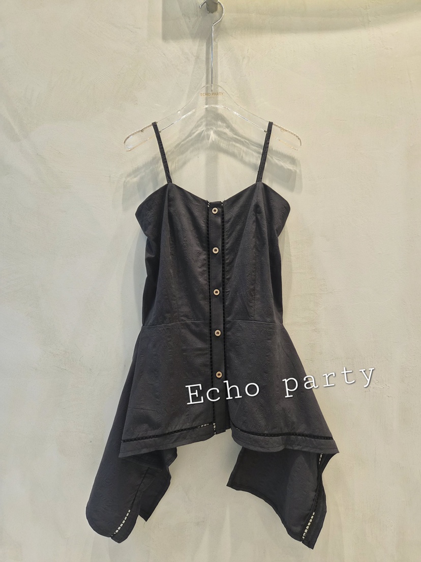 ECHOPARTY韓國直郵女裝新款休閑時尚熱賣人氣真品吊帶背心ECHOPARTY吊帶/背心圖色2