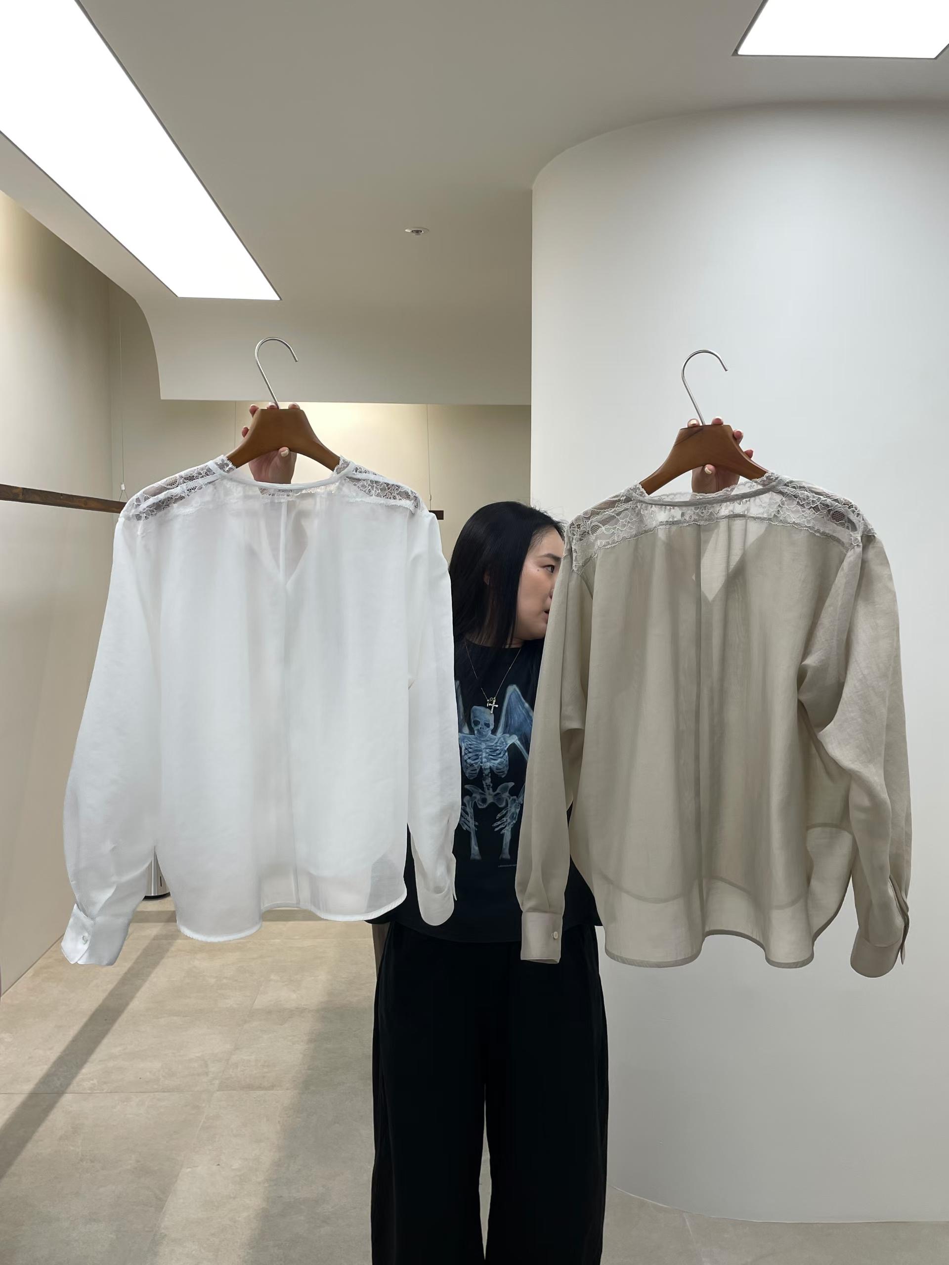 MARE東大門實拍26秋冬新款真品時尚休閑熱賣推薦襯衫蕾絲衫MARE襯衫/蕾絲衫