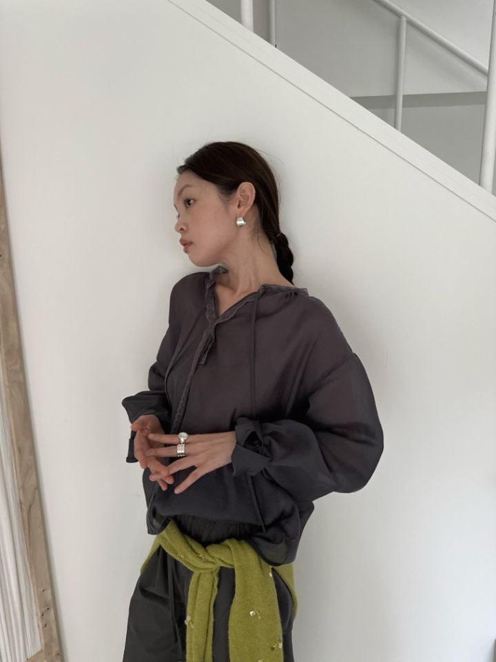 MARE東大門實拍26秋冬新款真品時尚休閑熱賣推薦襯衫蕾絲衫MARE襯衫/蕾絲衫