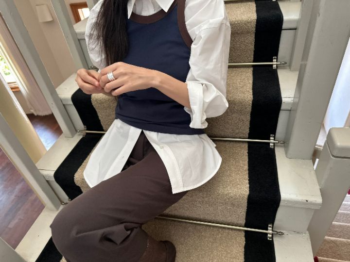 MARE東大門實拍26秋冬新品熱賣真品人氣推薦休閑吊帶背心MARE吊帶/背心