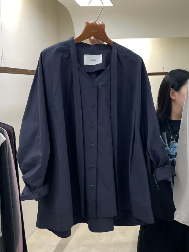 MARE東大門實拍女裝新品時尚人氣推薦熱賣真品襯衫蕾絲衫MARE襯衫/蕾絲衫圖色1