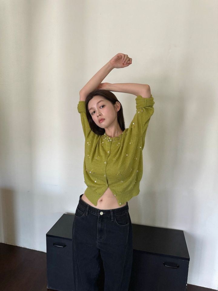 MARE東大門實拍女裝新品休閑熱賣人氣推薦真品針織衫開衫MARE針織衫