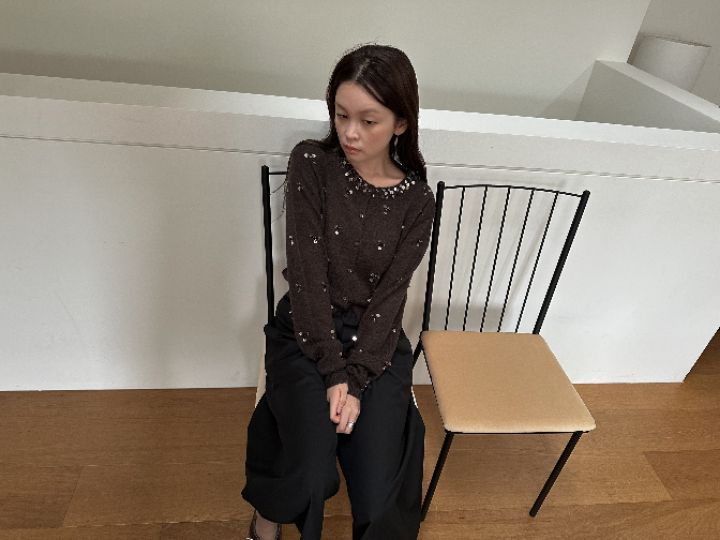 MARE東大門實拍女裝新品休閑熱賣人氣推薦真品針織衫開衫MARE針織衫