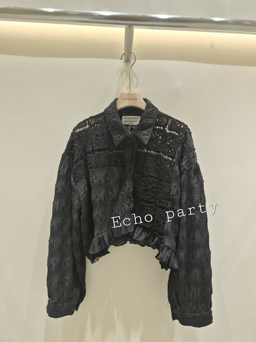 ECHOPARTY韓國代購女裝新款時尚人氣休閑推薦真品針織衫刺繡ECHOPARTY針織衫圖色2