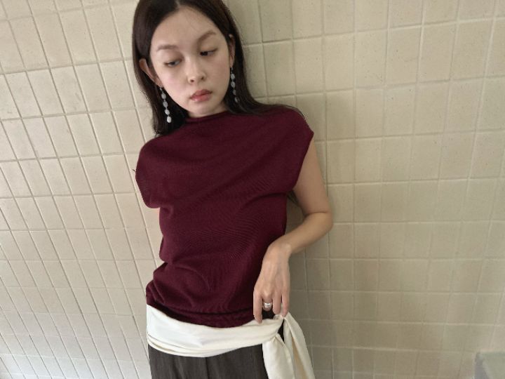 MARE韓國代購26秋冬新品真品時尚熱賣休閑推薦人氣吊帶背心MARE吊帶/背心圖色4
