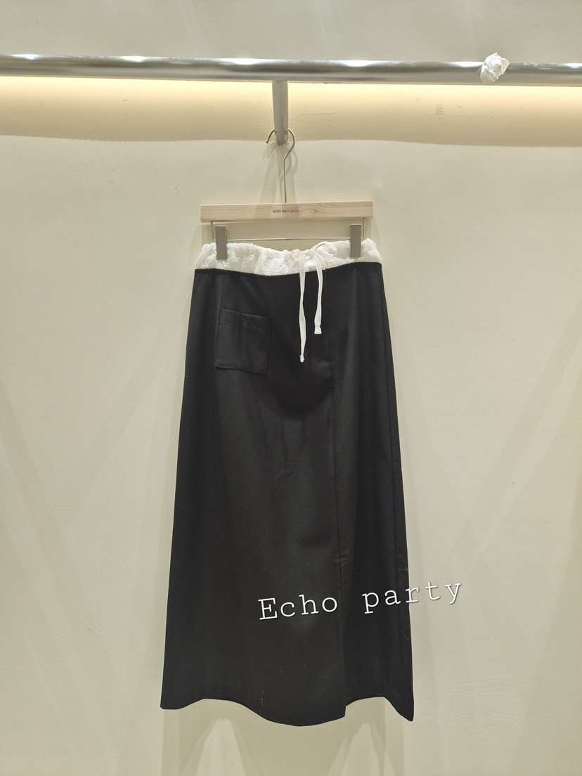 ECHOPARTY東大門代購26秋冬新款休閑熱賣真品推薦時尚長裙ECHOPARTY長裙圖色2
