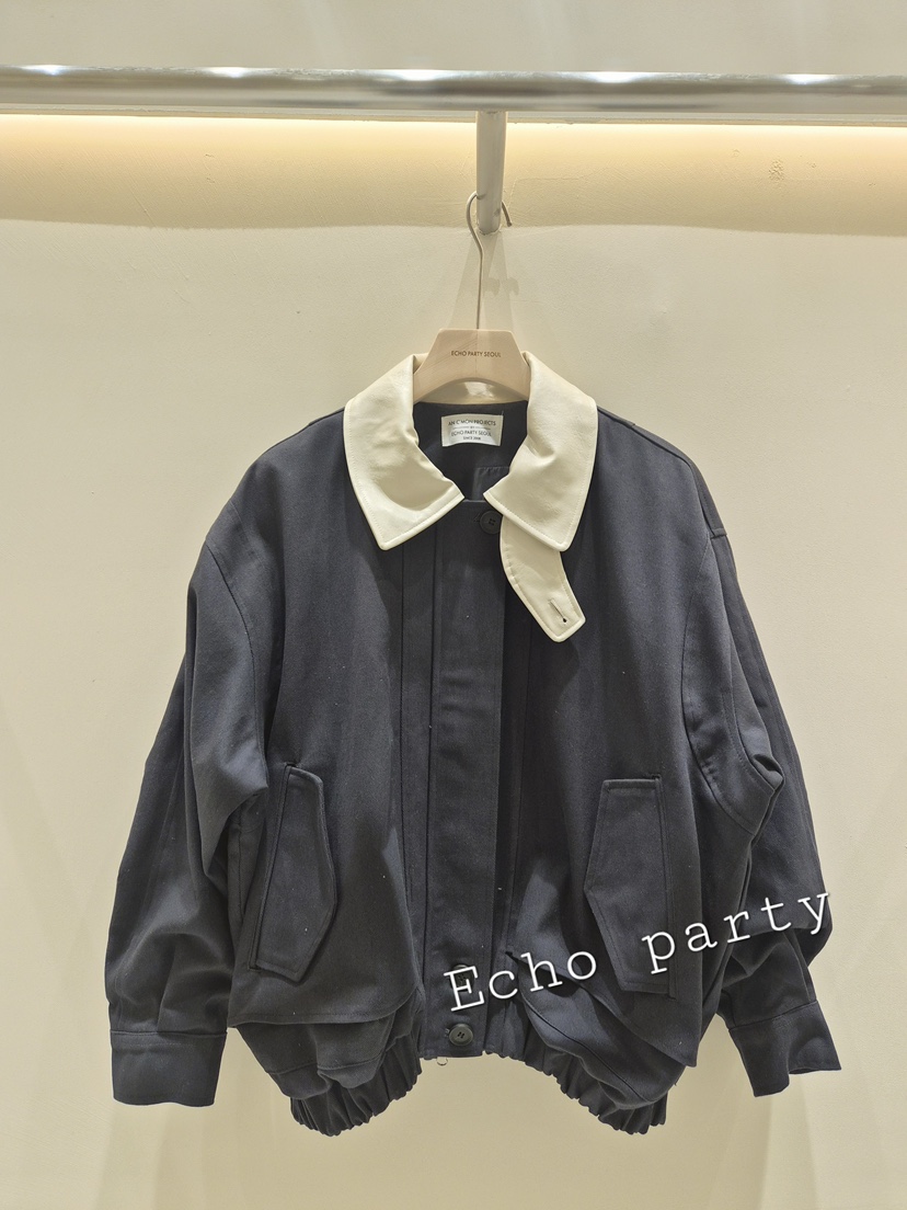 ECHOPARTY韓國代購26秋季新品人氣時尚真品推薦休閑熱賣夾克ECHOPARTY夾克圖色2