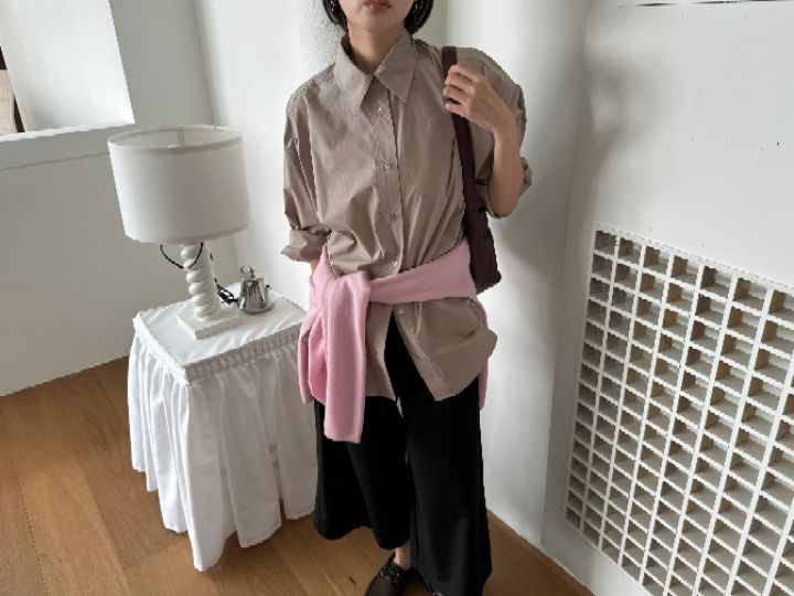 MARE韓國代購女裝新品時尚休閑人氣熱賣推薦真品襯衫蕾絲衫MARE襯衫/蕾絲衫