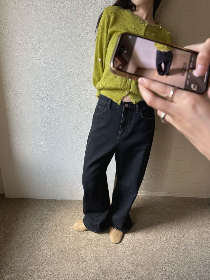 MARE韓國代購女裝新品人氣熱賣推薦休閑時尚真品牛仔褲MARE牛仔褲