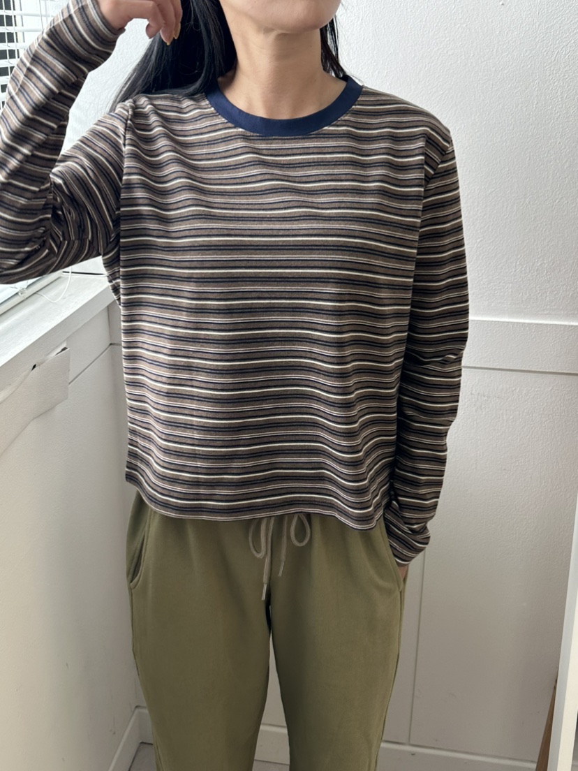 LEEHEE東大門實拍女裝新款熱賣人氣真品休閑推薦時尚長袖T恤LEEHEE長袖T恤圖色4
