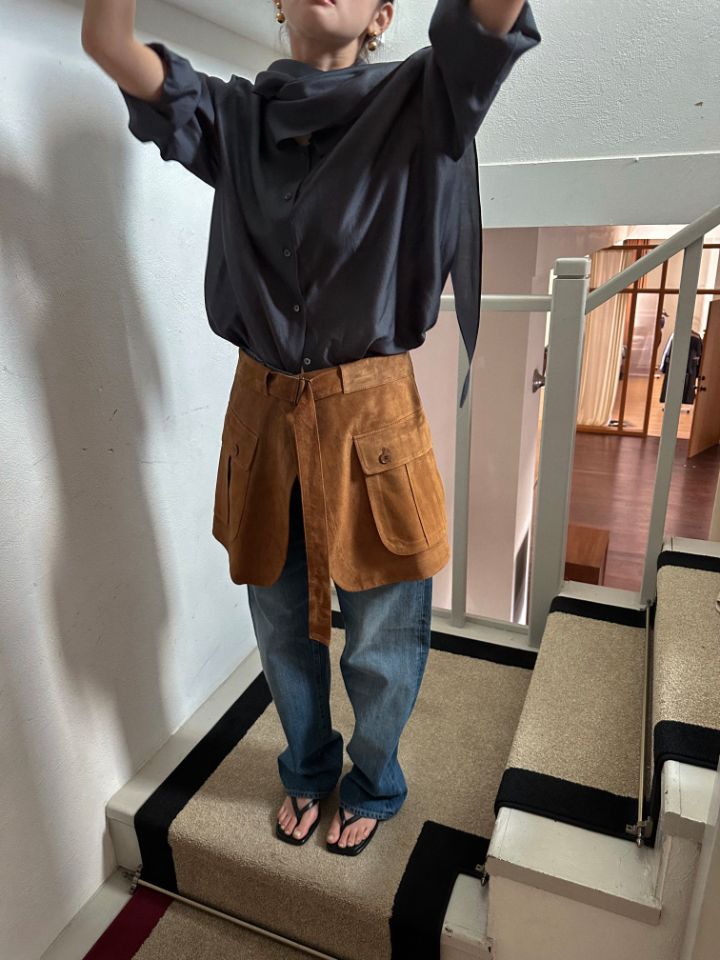 MARE韓國代購26秋季新品人氣熱賣推薦休閑時尚真品短裙MARE短裙