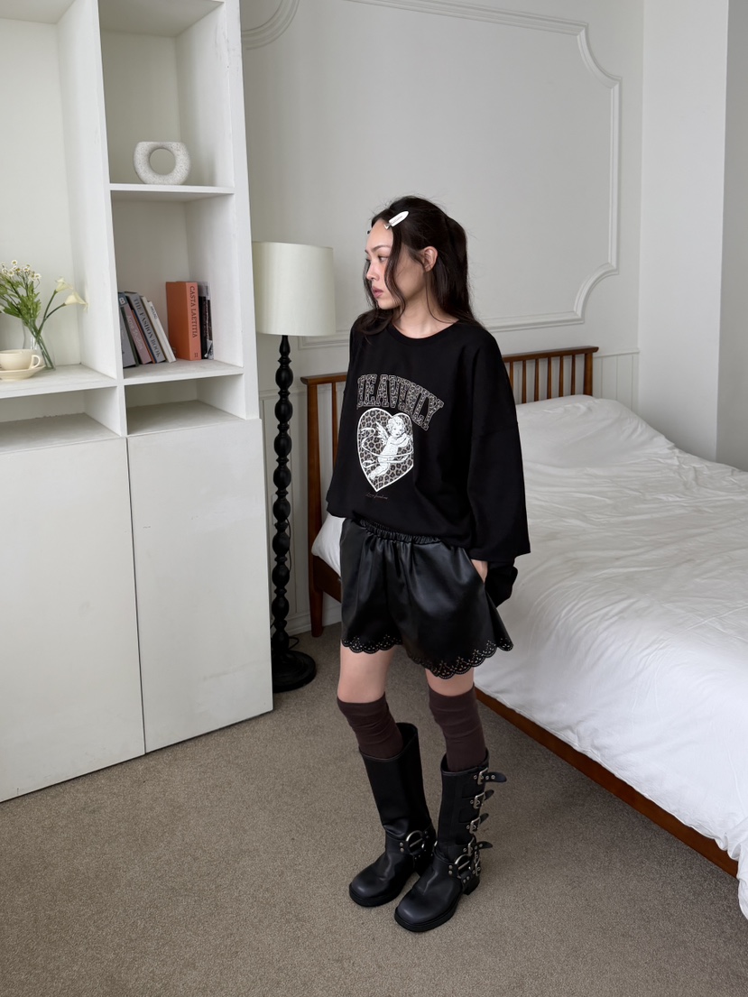 SUGAR CASE東大門實拍26秋冬新款時尚真品推薦人氣休閑短褲SUGAR CASE短褲