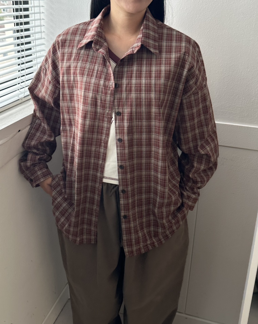 LEEHEE東大門代購女士新品真品人氣推薦時尚襯衫蕾絲衫格子LEEHEE襯衫/蕾絲衫