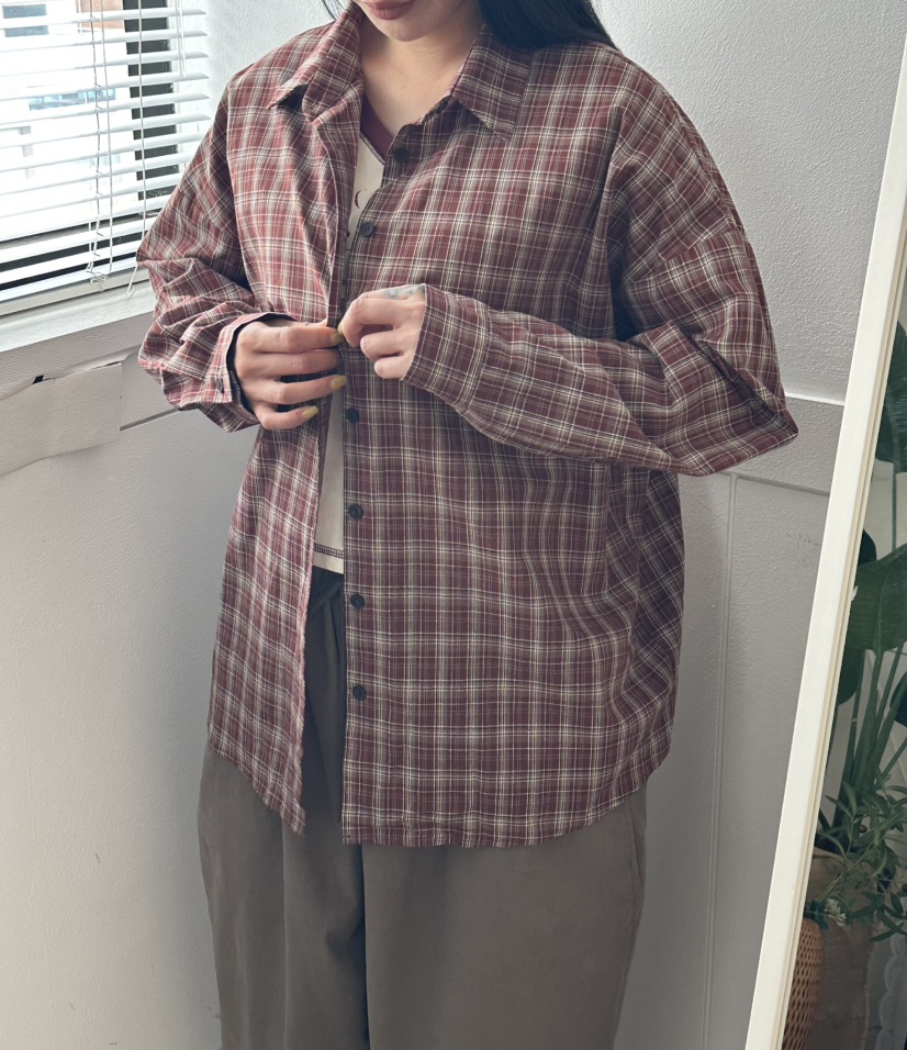 LEEHEE東大門代購女士新品真品人氣推薦時尚襯衫蕾絲衫格子LEEHEE襯衫/蕾絲衫