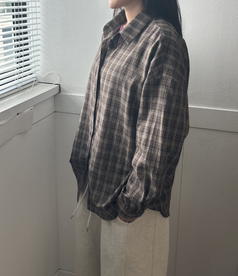 LEEHEE東大門代購女士新品真品人氣推薦時尚襯衫蕾絲衫格子LEEHEE襯衫/蕾絲衫
