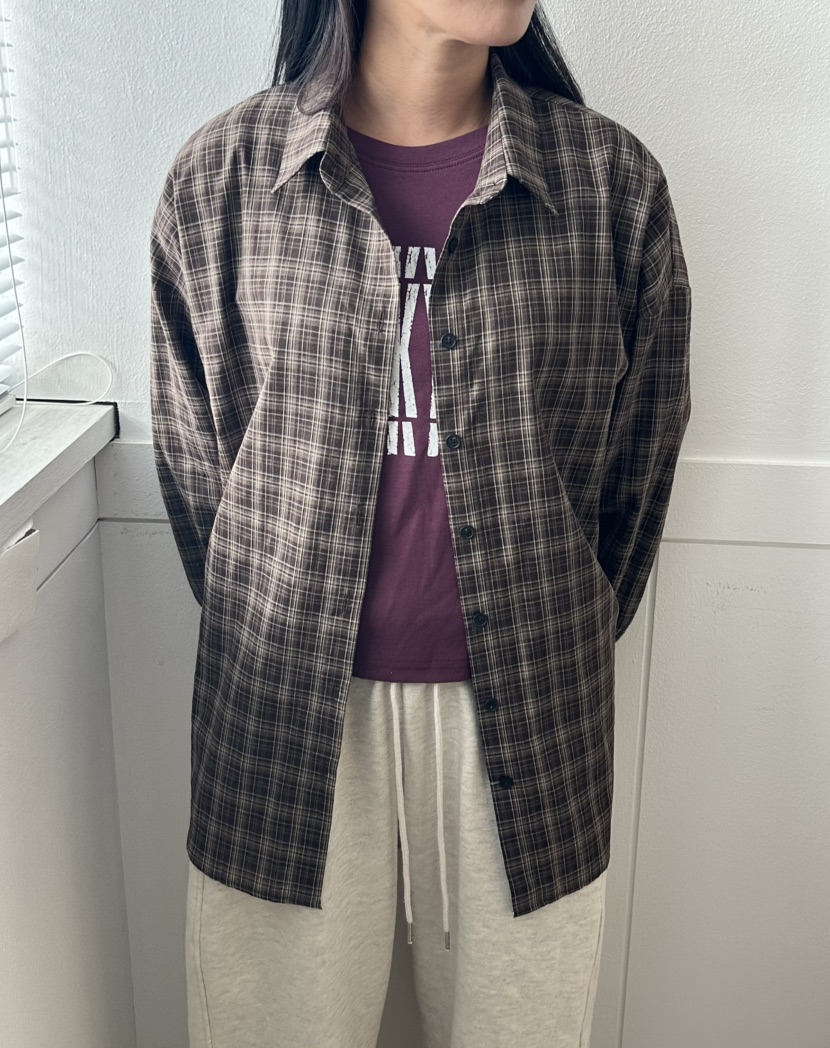 LEEHEE東大門代購女士新品真品人氣推薦時尚襯衫蕾絲衫格子LEEHEE襯衫/蕾絲衫圖色1