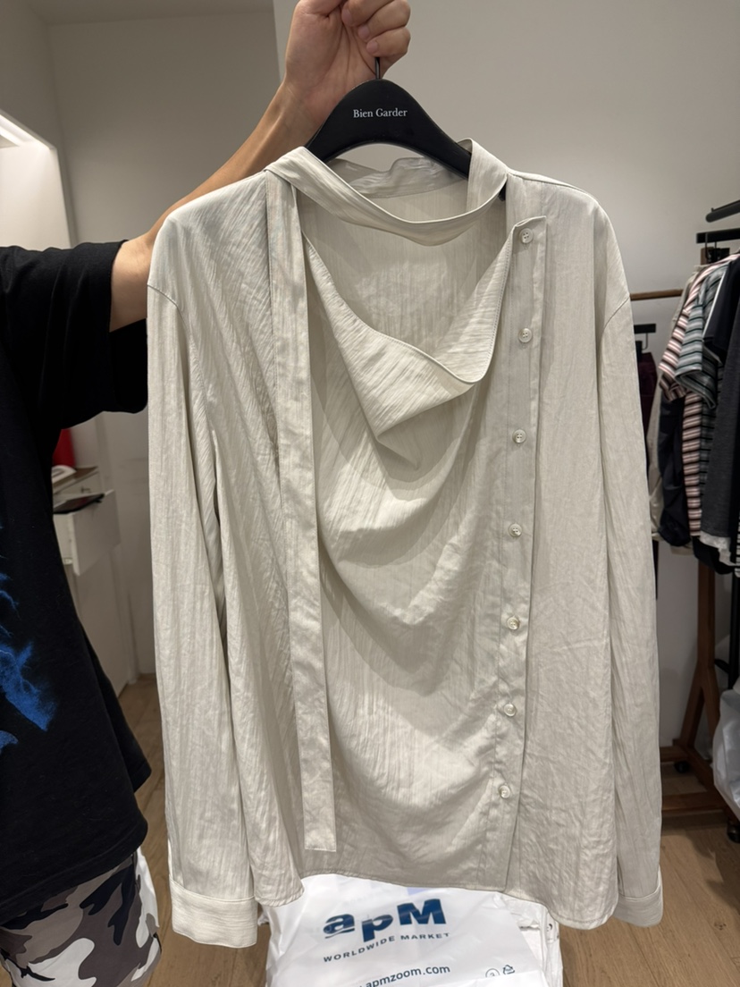 BIEN GARDER東大門代購26秋冬新品真品時尚推薦襯衫蕾絲衫BIEN GARDER襯衫/蕾絲衫圖色2