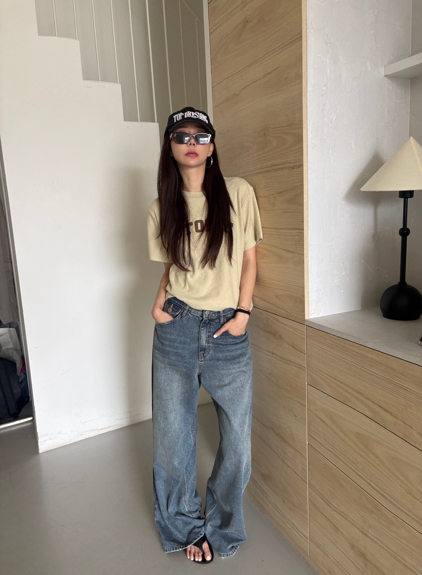 LUMIPLE韓國代購女裝新款熱賣時尚休閑推薦人氣真品T恤LUMIPLET恤