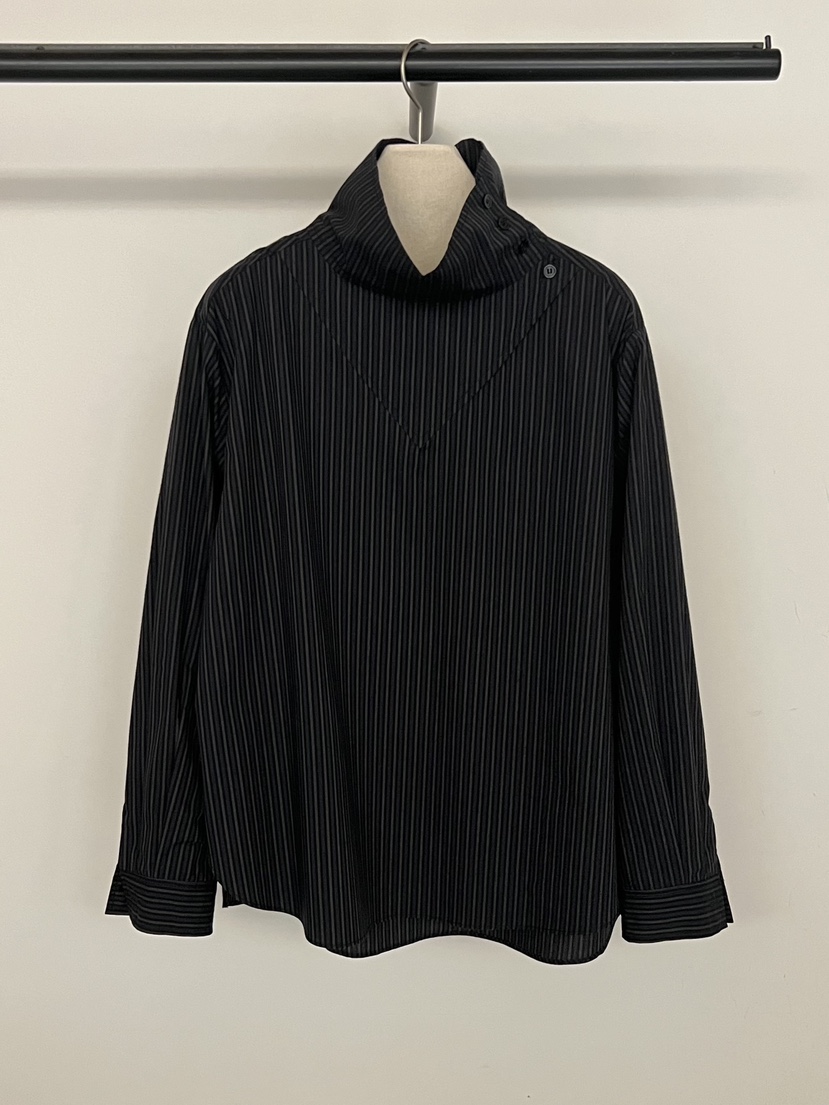 BOLD-A東大門代購女士新款推薦人氣真品熱賣襯衫蕾絲衫高領RE BOLD襯衫/蕾絲衫圖色2