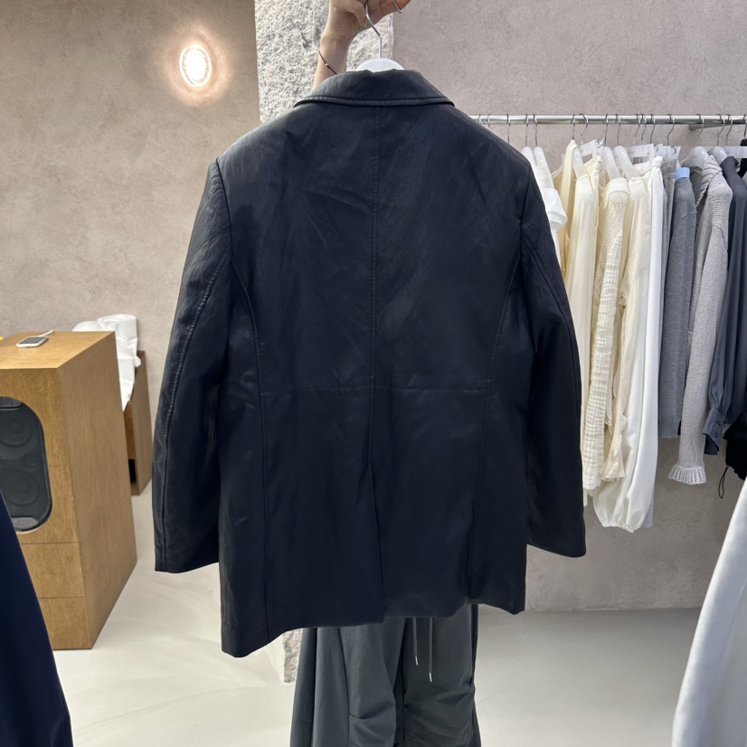 THEMORYPARK韓國直郵女裝新品推薦時尚人氣真品熱賣休閑皮衣THEMORYPARK皮衣