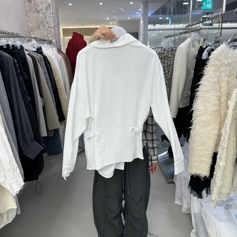 THEMORYPARK韓國代購女士新款熱賣休閑時尚真品襯衫蕾絲衫THEMORYPARK襯衫/蕾絲衫