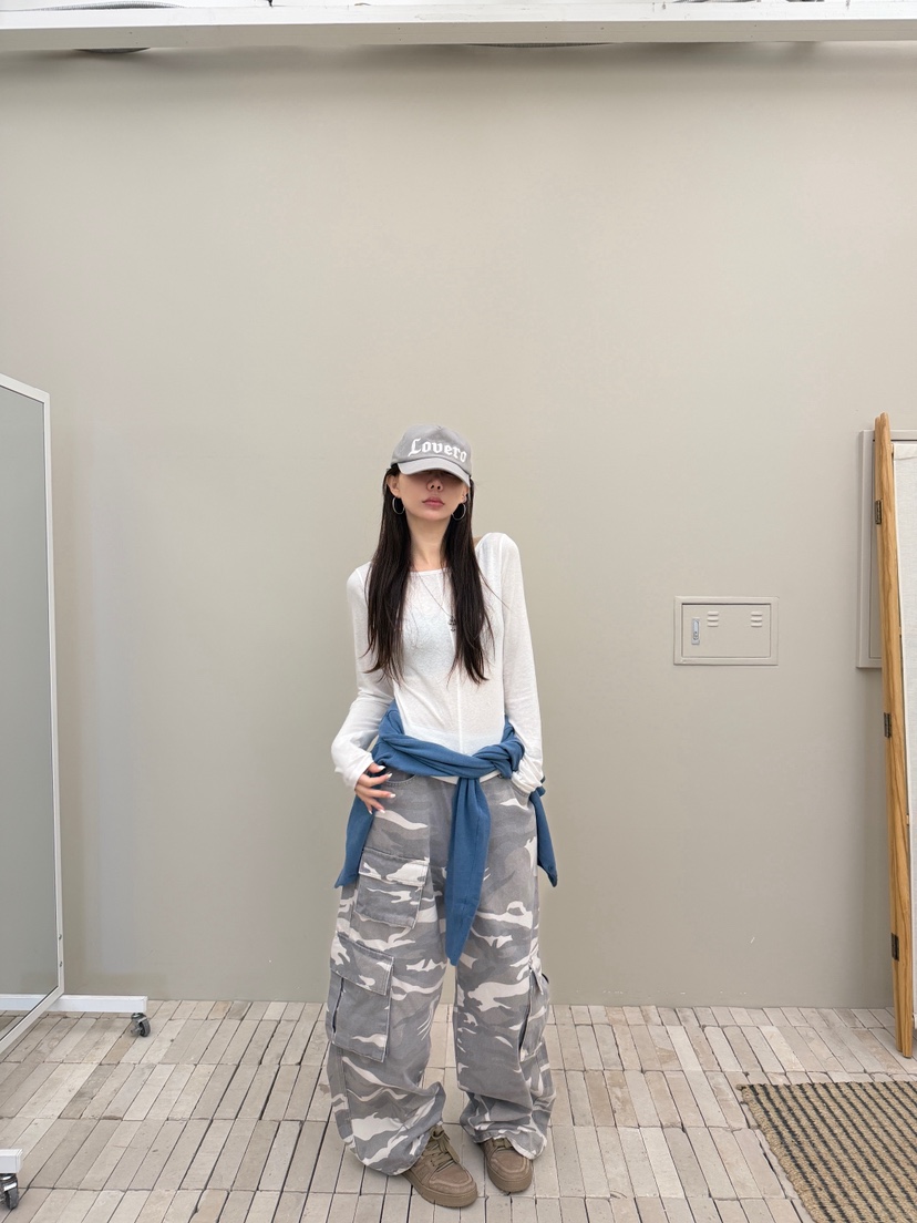 LUMIPLE東大門直郵26秋季新品人氣真品休閑熱賣長袖T恤船領LUMIPLE長袖T恤