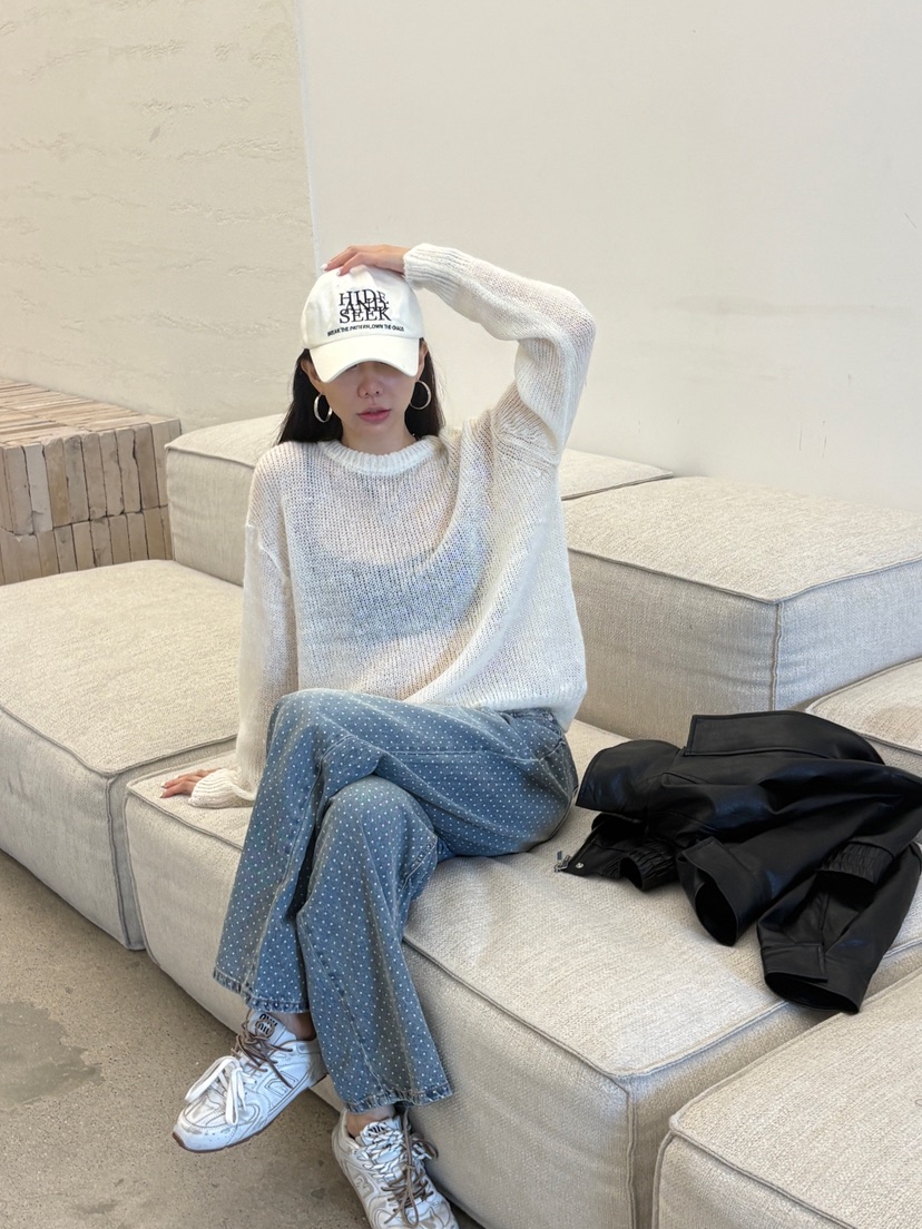 LUMIPLE東大門實拍26秋季新品推薦時尚人氣真品休閑牛仔褲LUMIPLE牛仔褲